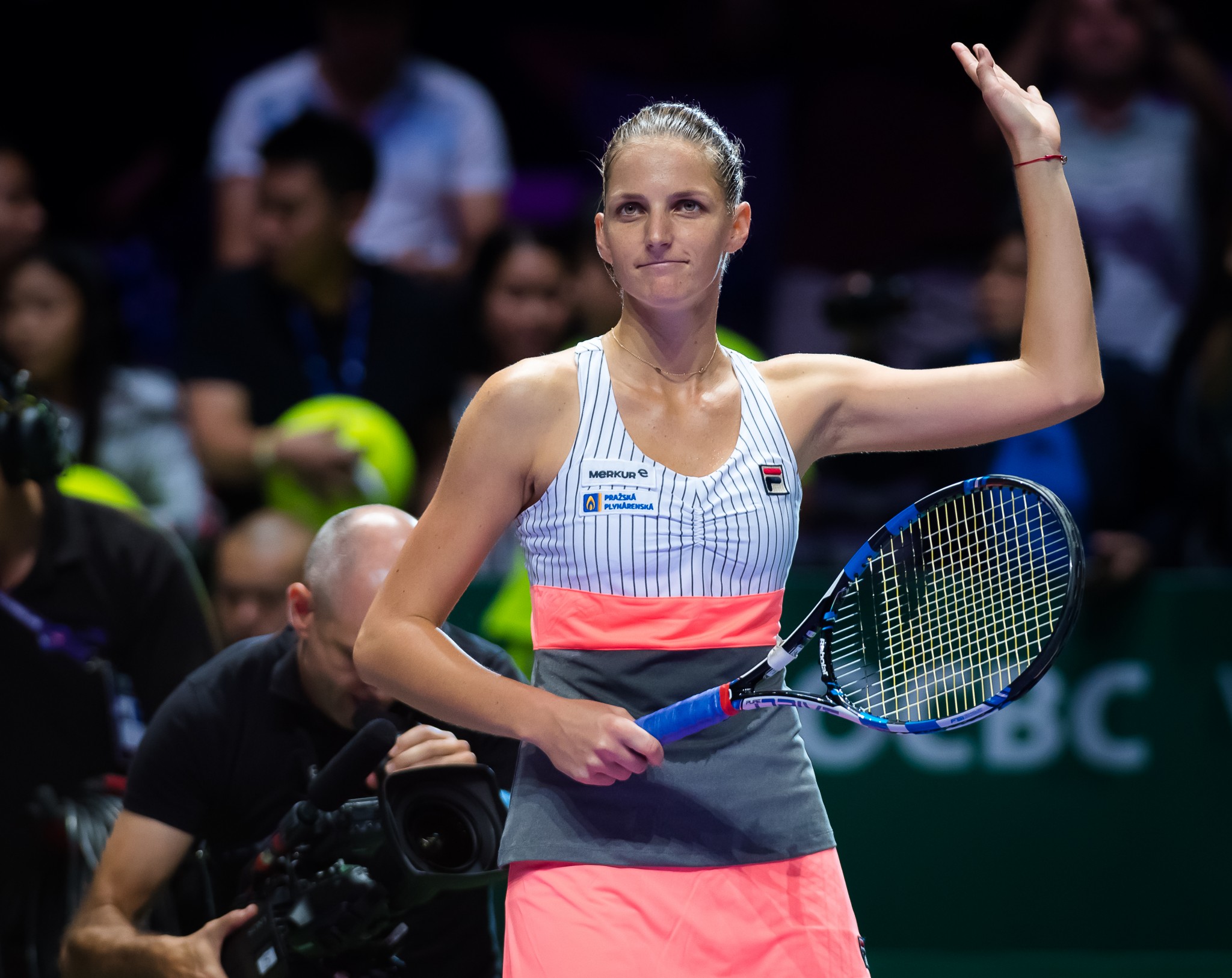 Plíšková Beats Muguruza to Reach Semifinals in Singapore - Karolína Plíšková